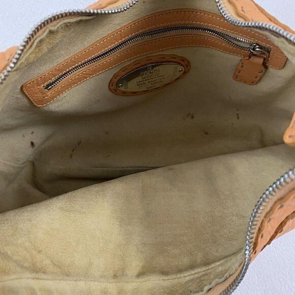 Fendi Selleria Tan Hobo Bag - Picture 7 of 9